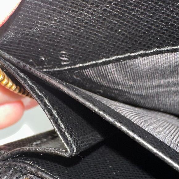 💎✨Authentic Prada Saffiano Leather Long Wallet Black - Picture 4 of 5